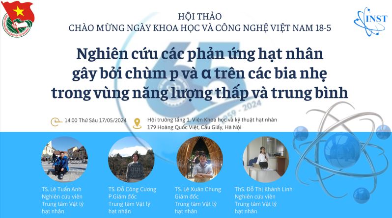 Hội thảo khoa học chào mừng Ngày Khoa học và Công nghệ Việt Nam và kỷ niệm 65 năm Ngày thành lập Bộ KH&CN