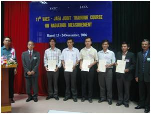 Tổ chức thành công Khoá đào tạo hợp tác Việt-Nhật lần thứ 11 về Ghi đo bức xạ