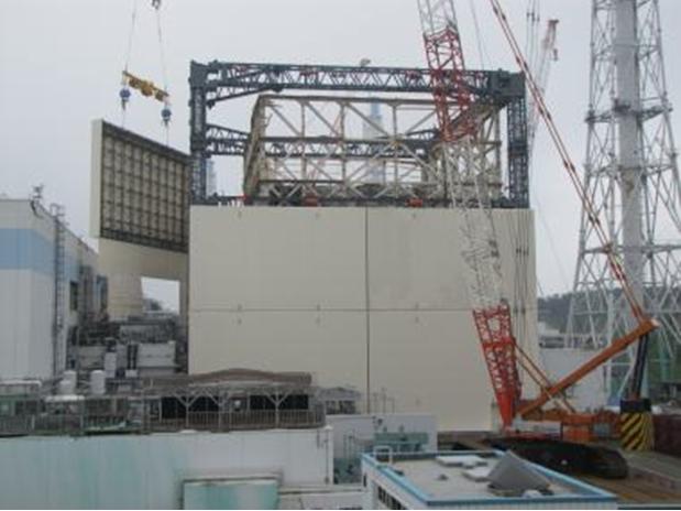 Xây dựng hệ thống giam giữ phóng xạ mới để loại bỏ nhiên liệu tại Fukushima Daiichi 1
