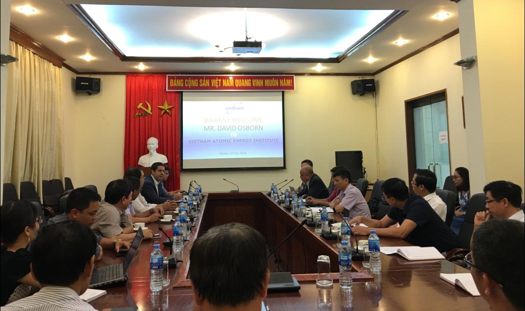 Workshop on establishing IAEA-VINATOM Collaborating Center for Environmental Studies in Vietnam