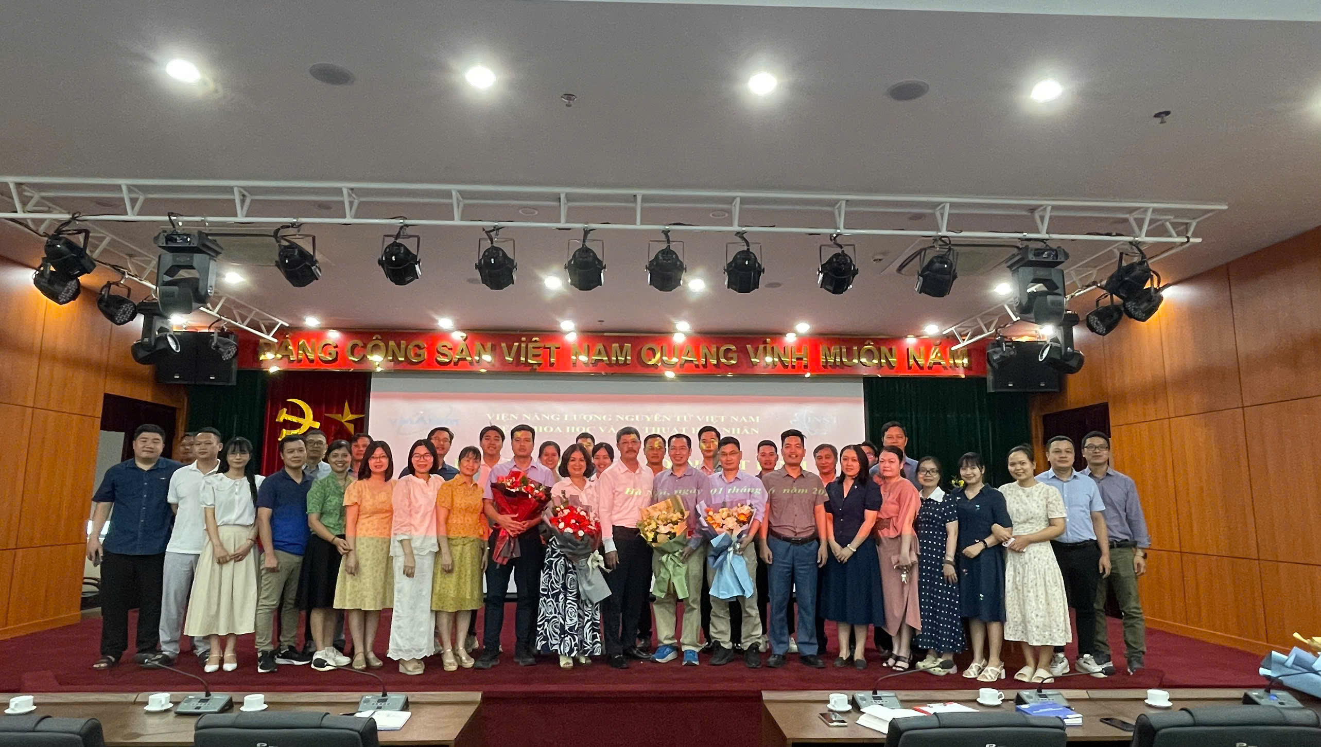 Viện Khoa học và Kỹ thuật hạt nhân kiện toàn đội ngũ cán bộ lãnh đạo