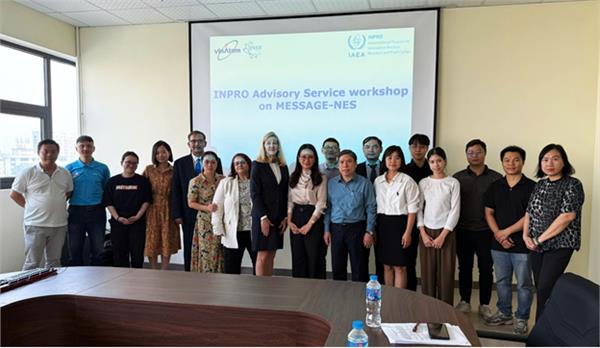 Hội thảo quốc tế tư vấn áp dụng công cụ MESSAGE-NES  để mô hình hóa hệ thống năng lượng hạt nhân của INPRO